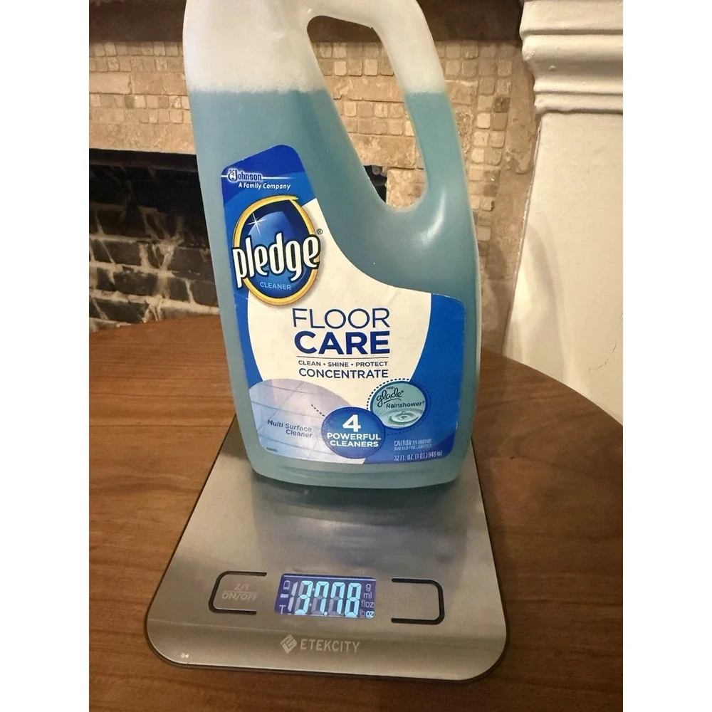Pledge Floor Care Concentrate Multi-Surface Cleaner with Glade Rainshower 32 OZ
